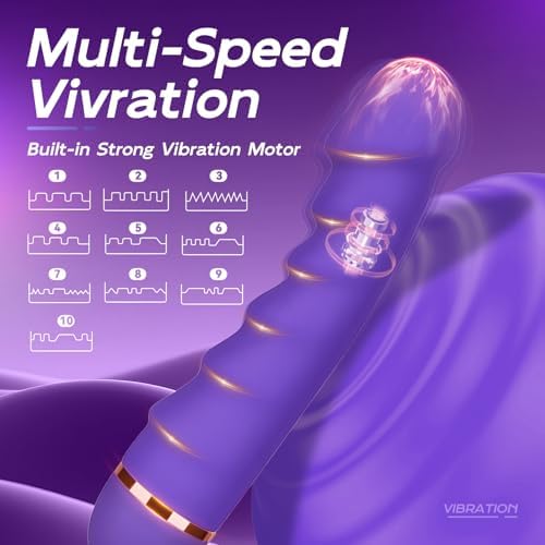 Bullet Vibratoar Toys 10 Modes Personal Womens Vibratoar Toys Vibratoer Silent Multi Frequency Stick Women's Gift Vibrateirr,Toys for Adulthood Women U1358