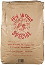 King Arthur Unbleached Bread White Flour, 50 Pound