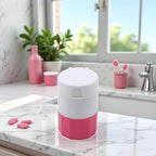 Pulverizer Grind Medicine Crusher Grinder Tablet Cutter with Small Pill Box Container Multifunctional Round Box Pink Useful Design