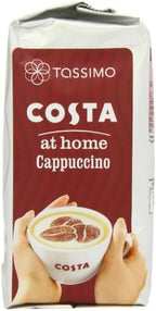 Tassimo Costa Cappuccino 16 T Discs, (Large Cup Size) 8 Servings