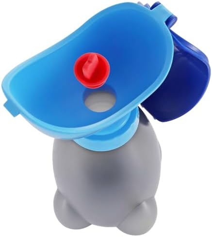 GREATLINK Portable Emergency Unisex Urinal Potty Toilet Pee Training Cup, Pee Bottle with a Lid and Funnel for Kids Potty Pee Training for Outdoor Car Travel Road Trip Camping Park Beach(1 Pcs Blue)