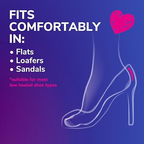 Dr. Scholl's Foam Heel Liners Inserts Helps Prevent Uncomfortable Shoe Rubbing at The Heel and Helps Prevent Shoe Slipping for Shoes That are Too Big, 3 Pair