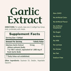 Nature's Bounty Garlic Extract 1000 mg Softgels 100 ea (Pack of 2)