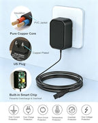 4.5V Charger Cord for BaByliss PRO Clipper & Trimmer FX870 FX788 FX787 FXSSM FX820 FX726 FX825, Power Adapter for BaByliss Barberology