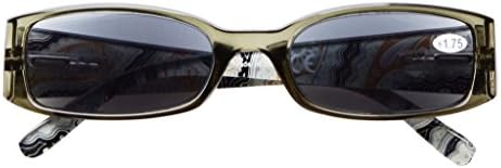 Eyekepper 5 Pairs Reading Glasses for Women Reading Inlcude Reader Sunglasses