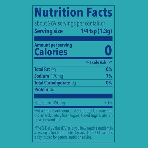 LOSALT – Reduced Sodium Salt | Original (non-iodised) | Great Tasting Salt Alternative/Substitute with 66% less sodium | 12.3oz/350g tub (pack of 1)
