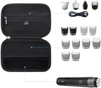 Aproca Hard Case Compatible with Philips NorelcoSeries 3000 5000 MG3740/40 MG3750/50 MG5970/49 Men's Electric Trimmer Shaver, Storage Portable Bag for Accessories (Case Only)
