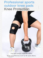 SUJAYU Knee Brace for Women Men with Side Stabilizers, Knee Braces for Knee Pain ACL MCL Arthritis Joint Pain Relief, Adjustable Compression Sleeve Patellar Tendon Support Strap, Pack of 1 (Gray)