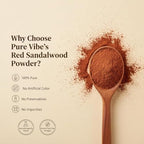 Red Sandalwood Powder | Pure Raktha Chandan for Face Pack, Tan Removal & Glowing Skin | Natural Laal Chandan for Pooja, Ubtan & Ayurveda Rituals(100gm)