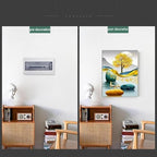 KAJIAO Decorative Wall Art for Distribution Box, Hidden Panel Painting, Stylish Concealment for Living Room, Corridor, or Entryway(F,30x40cm)