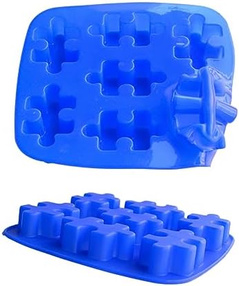 Zerodeko 2pcs Cake Baking Molds Silicone Cavity Moulds for Diy Desserts Easy Clean Random Color