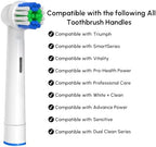 Replacement Toothbrush Heads Compatible with Oral B Braun, 12 Pcs Professional Electric Toothbrush Brush Heads Compatible with Oral B Replacement Heads Refill 7000/Pro 1000/9600/500/3000