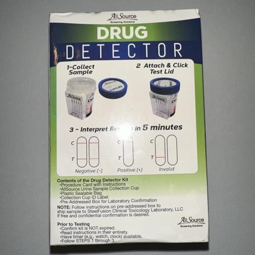 Drug Detector 12 Panel Urine Drug Test with Free Lab Confirmation