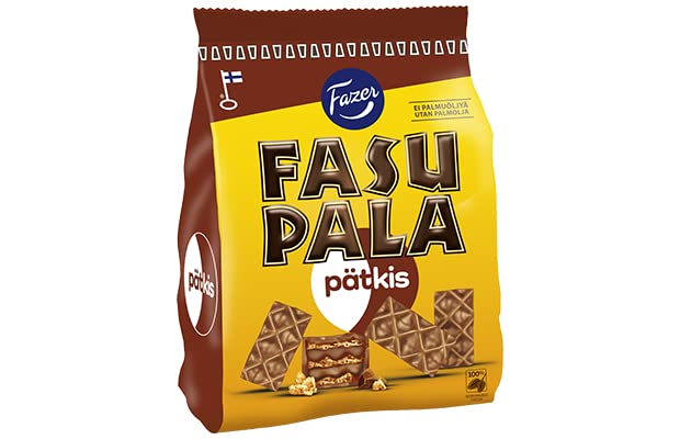 Fazer Fasupala Patkis wafer 5 Packs of 199g 35oz