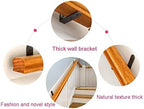 Handrail(30cm-600cm)-Complete Kit, Solid Wood Anti-Slip Stair Rail, Wall Mounted Home Indoor Loft Elderly Railings,Corridor Support Bar (Size : 600cm) (30cm)