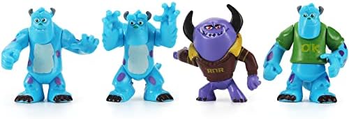 12Pcs Monsters Cake Toppers Set, Figures Toys Cupcake Toppers for Cake Decorations Party Favor, 1-4 inches