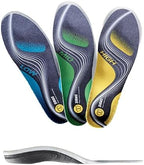 SIDAS Unisex 3Feet Activ' High-Arched Feet Multisports All-Year Insoles | Enhanced Heel Cushioning, Small (36-38)