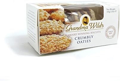 Grandma Wild's Crumbly Oaties Cookies, One 150g Box