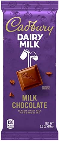CADBURY DAIRY MILK Milk Chocolate Candy Bar, 3.5 oz