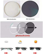 mincl/Photocromic Lens Transition Business Frames Reading Glasses