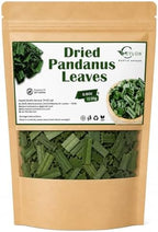 Dried Pandan Leaves 0.6 oz (17g) – 100% Pure, Naturally Air-Dried Pandanus Leaf for Tea, Cooking, Baking & Desserts – Fragrant, Aromatic Herbal Use