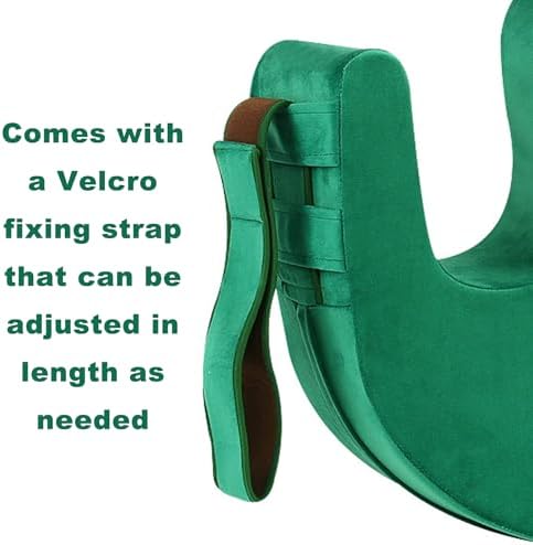 Sexysamba Bedridden Patient Turning Device with Fixing Strap Elderly Assistance Products Bed Rest Leg Pillow Patient Lift Aid Flannel Multifunctional Anti-Decubitus Nursing Products, Green