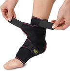 Breathable Neoprene Malleolus Ankle Brace Soles — Extreme Comfort — One Size Fits All — Fits Both Feet — Soft, Flexible, Comfortable — Reduces Pain and Prevents Injuries — Stabilizes Ankle