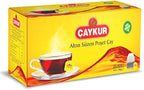 ÇAYKUR Black Tea Bags, Altın Suzen Turkish Tea, Individually Wrapped Cup Brew Bags, Bright Red Color, Best Turkish Loose-Leaf Flavor, 25 Tea Bags (50g / 1.76 oz)