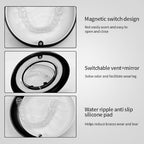 Aligner and Retainer Case, YOUYA DENTAL 2PCS Solid Orthodontic Braces Retainer Case Denture False Box Clear Slim Retainer Mouthguard Holder Teeth Protective Container for Oral Care Dentisty