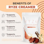 RYZE SUPERFOODS RYZE n Shine Bundle, USDA Organic Mushroom Medium Roast Coffee + Probiotic Coffee Creamer with 6 Adaptogenic Mushrooms for Better Energy, Focus, Digestion, Immunity, 30 + 30 Servings
