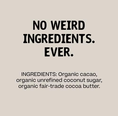 Hu Chocolate Bars | 6 Pack Simple Chocolate | Natural Organic Vegan, Gluten Free, Paleo, Non GMO, Fair Trade Dark Chocolate | 2.1oz Each