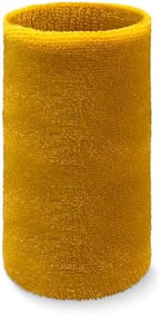 COUVER Absorbent Soft Durable 6 inch Extra Long Thick Sports Wristband Sweatband (1 Piece)
