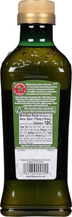 Filippo Berio 100% Italian Extra Virgin Olive Oil, 16.9 Ounce rPET Bottle