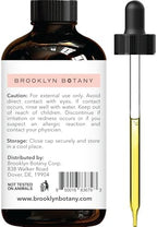 Brooklyn Botany Lemon Essential Oil - Huge 4 Fl Oz - 100% Pure and Natural - Premium Grade with Dropper - for Aromatherapy and Diffuser