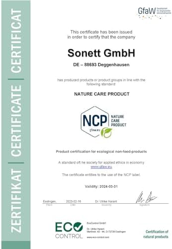 Sonett Organic Bleach Complex and Stain Remover (16 fl. oz/ 450gr)
