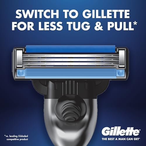 Mach3 Razor Refills for Men, 15 Razor Blade Refills