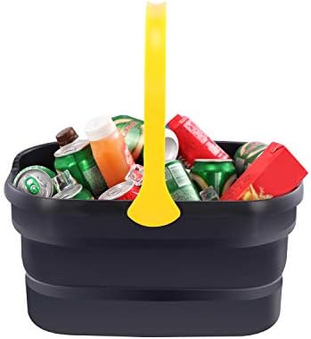 Yocada Collapsible Plastic Bucket Mop Bucket 10L (2.6Gallon) Cleaning Washing Basket for Sponge&Flat&Cotton Mop Cleaning Washing