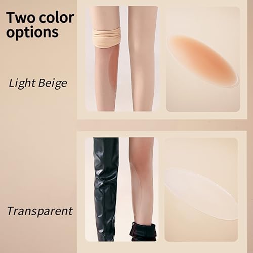 Silicone Adhesive Calf Pads, Calf Corrector,Soft Invisible Shaping Calf Pad for Crooked or Thin Skinny Legs