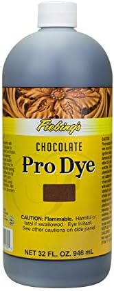 Fiebing's - Pro Dye 32 Oz Chocolate - Professional Oil Dye for Dyeing Leather…