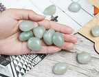 Crocon 800+ Carat, 13 Pcs Green Jade Tumbled Stones and Crystals Bulk Set for Chakra Reiki Healing Balancing Crystals Polished Stone Gemstones and Crystals Tumble for Gift Home Decor Size: 20-25mm
