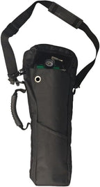 Portable Oxygen Shoulder Bag for A, B(M6), C(M9), D, M2, Ml6, M7 Size Oxygen Cylinders, Durable Oxford Material with Mesh Viewing Window, Portable Oxygen Tank Holder Bag for Travel, Storage, and Carry