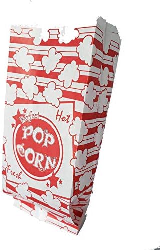 Perfectware - PW 1OZ POPCORN BAG 250ct 1oz Popcorn Bag - Pack of 250ct, 1 oz Popcorn Bags for The 250ct Popcorn Bags.