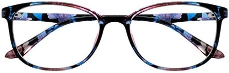 Photochromic Gray +4.00 Readers Floral Frame Mens Womens Reading Glasses Eyewear