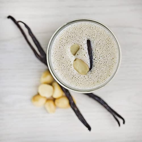 Purition Low Carb Macadamia & Vanilla Natural Gluten Free Protein Powder for Keto Diet Shakes and Meal Replacements Shakes with Only Natural Ingredients, 1 Bag (12 Servings)