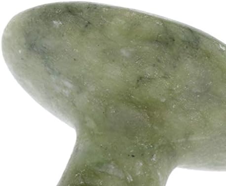 Mushroom Shaped Natural Jade Stone Hot Warmer Heater Rock Massage Stone for Home SPA Deep Tissue Muscle Relief