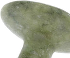 Mushroom Shaped Natural Jade Stone Hot Warmer Heater Rock Massage Stone for Home SPA Deep Tissue Muscle Relief