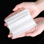 XIANNVXI 4 Inches Selenite Sticks 12PC Large Selenite Crystal Wands White Raw Rough Crystals Bulk for Healing Reiki Metaphysical Energy Drawing Protection Wiccan Altar Supplies Meditation