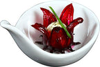 Wild Hibiscus Flowers in Syrup | 8.8 oz (250 g) Jar | Hand-Crafted Whole Hibiscus Flowers in Sweet Syrup | Perfect for Cocktails, Desserts & Gourmet Garnishes