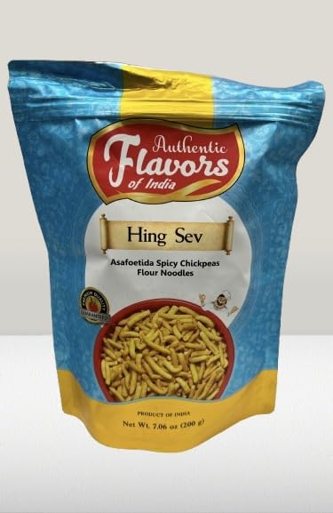 Authentic Flavors Of India Hing Sev Snack, 200g