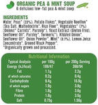 Free & Easy Organic Pea & Mint Soup 400g, 14.11 Ounce (Pack of 1)